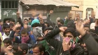 श्रीनगर में अलगाववाद समर्थकों का जबरदस्त प्रदर्शन