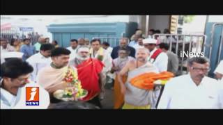 High Court Judge Venkateshwar Reddy Visits Vemulawada Temple iNews