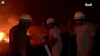 Massive fire breaks out at Meena Bazar