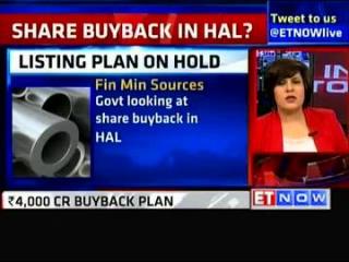 Govt looking at share buyback in HAL