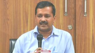 Delhi CM Arvind Kejriwal Briefs Media On DERC issue