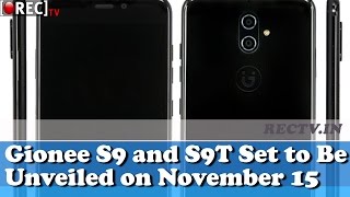 Gionee S9 and S9T Set to Be Unveiled on November 15 - Latest gadget news updates