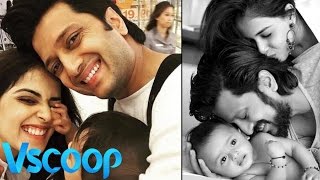 Riteish Deshmukh & Genelia D'Souza's Outing With Son 'Riaan' #VSCOOP