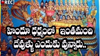 Reason Behind Large no of Gods in Hindu religion