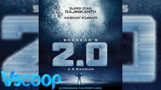 2.0 Official Teaser Poster Out | Rajinikanth, Akshay Kumar #VSCOOP