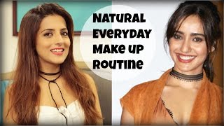Tum Bin 2 Neha Sharma EASY Everyday Natural Makeup Tutorial For College, Work Indian Skin