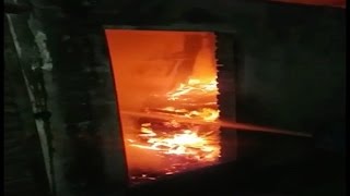 प्लाईवुड गोदाम में भीषण आग, लाखों का सामान जलकर खाक