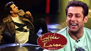 Ranbir Kapoor DANCES On Salman's Song On Koffee With Karan 5