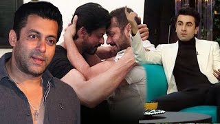 Shahrukh Khan PARTIES With Salman Khan, Ranbir Kapoor Calls Salman BRAVE HEART