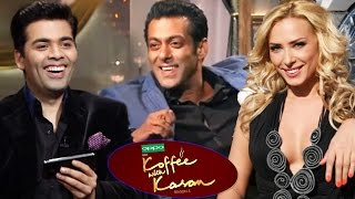 Salman Khan With Iulia Vantur On Koffee With Karan 5