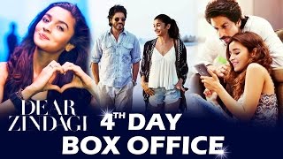 Dear Zindagi 4th Day BOX OFFICE Collection - Shahrukh Khan, Alia Bhatt