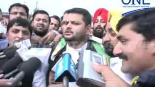 congress protest notebandi ke khilaaf pardarshan amritsar