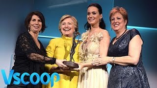 Katy Perry Surprised By Hillary Clinton #Vscoop