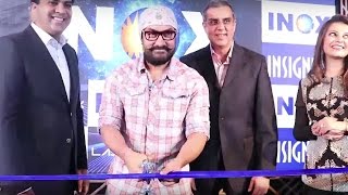 Aamir Khan At The Launch Of Insignia INOX Leisure