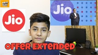 Jio Welcome Offer Extended Till March 2017, JIO Happy New Year [BUT SOME CHANGES]