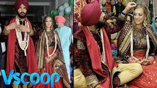 Exclusive Pictures Yuvraj Singh & Hazel Keech's Wedding #Vscoop