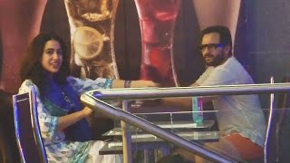 Saif Ali Khan ENJOYS Dinner With Daughter Sara - EXCLUSIVE