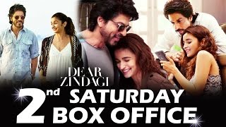 Dear Zindagi 2nd SATURDAY BOX OFFICE Collection - SUPERB - Shahrukh Khan, Alia Bhatt