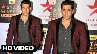 (Video) Salman Khan's GRAND ENTRY At Star Screen Awards 2016