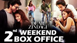 Dear Zindagi 2nd WEEKEND BOX OFFICE Collection - SUPERB | Shahrukh Khan, Alia Bhatt
