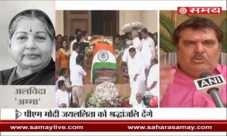 Raza Murad condoled on Tamil Nadu CM Jayalalithaa death