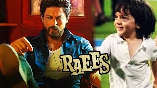 Shahrukh's Son AbRam's CUTE REACTION On RAEES Trailer