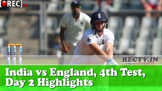 India vs England, 4th Test, Day 2, Highlights - Latest sports news updates