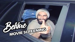 Ranveer Singh At Befikre Movie Screening