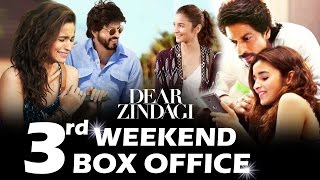 Dear Zindagi 3rd WEEKEND BOX OFFICE Collection - Shahrukh Khan, Alia Bhatt