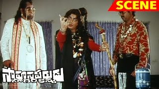 Vijayalalitha Witch Tells About Shilpa Shetty - Sudhakar Comedy - Sahasa Veerudu Sagara Kanya