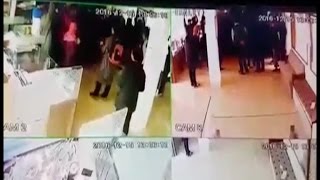 लश्कर के आतंकियों ने लूटा बैंक, CCTV में कैद