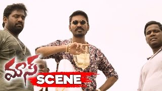 Dhanush Attacks Referee For Blaming His Pigeons - Action Scene - Maari Movie Scenes