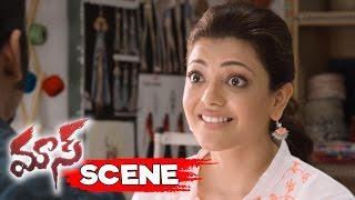 Dhanush Proposes Kajal And Says Sorry - Funny Love Scene - Maari Movie Scenes