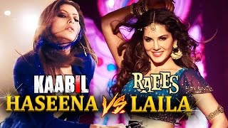 Laila Sunny Leone Vs Haseena Urvashi Rautela - Who Looks HOT | Raees Vs Kaabil