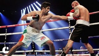 Vijender Singh knocks our Francis Chekato to retain WBO Asia Pacific Super Middleweight Title