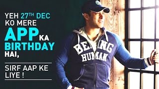Salman Khan To LAUNCH His Own APP On His 51st Birthday
