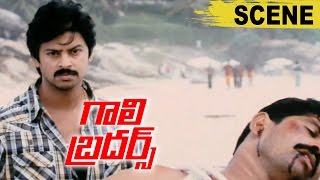 Srikanth And Gang Attacks Goons - Action Scene - Gaali Brothers Movie Scenes