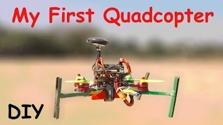 How to Make a QUADCOPTER with MOTOR at HOME that flies easy