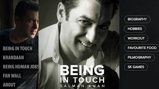 Salman Khan LAUNCHES BEING IN TOUCH APP - 51st Birthday Special