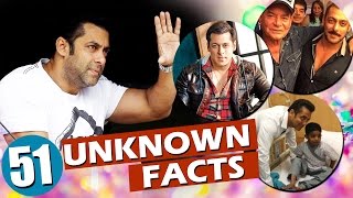 51 UNKNOWN FACTS Of Salman Khan - A Tribute To Bhaijaan On His 51st Birthday - Part 2