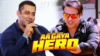 Salman Khan PROMOTES Govinda's Comeback Film AA GAYA HERO
