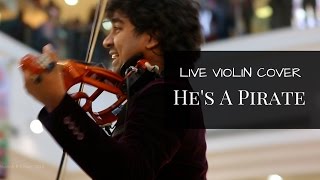 He's a Pirate (Pirates of the Caribbean Theme)Live Violin Cover In a Mall- Abhijith P S Nair
