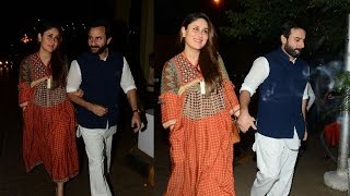 Kareena Kapoor's First Dinner Date with Hubby Saif Ali Khan Post Delivery