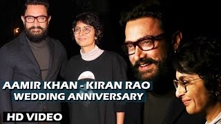 Aamir Khan - Kiran Rao's 11th WEDDING ANNIVERSARY CELEBRATION At Panchgani Farmhouse