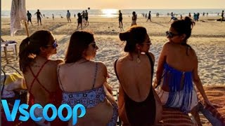 Malaika Arora Khan Hot Pictures With Girl Squad In Goa #Vscoop