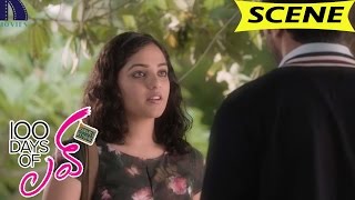 Dulquer Salmaan Offers Dinner To Nithya Menen - Love Scene - 100 Days Of Love Movie Scenes