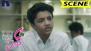 Dulquer Salmaan Knows Nithya Menen His School Enemy - Comedy Scene - 100 Days Of Love Movie Scenes