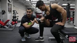 How to: Add SUPER PEAK on BICEPS by doing CONCENTRATION CURLS! (Hindi / Punjabi)