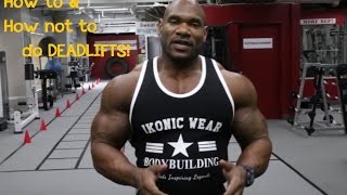 How to: and How not to DO DEADLIFTS with FRED BIGGIE SMALLS! (Hindi / Punjabi)