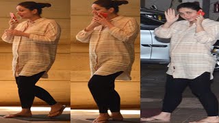 Kareena Kapoor Khan Spotted With Her Baby Bump - bollywood latest News